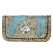 American West Colorful Sacred Bird Collection Tri-Fold Wallet