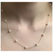 Anne Pearl By the Yard Necklace