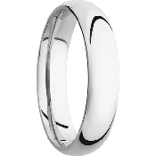10K White Gold + Polish Finish