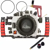 200DL Underwater Housing for Sony a1 II Deluxe Version with Handles, Vacuum Pump, & USB-C Charging Bulkhead