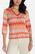 3/4 Sleeve V Neck Sweater (Liverpool)