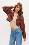 CLALJ0097 - Viper Cropped Moto Jacket