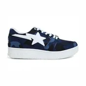 A Bathing Ape Bape Sta Low Color Camo Navy