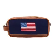 American Flag Toiletry Bag - Navy