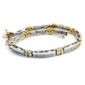 #18639 Two-Tone Diamond Bracelet