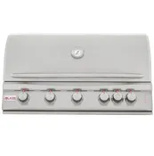 40″ 5-Burner Blaze LTE Gas Grill with Rear Burner and Built-In Lighting System