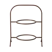 2-Tier Salad Plate Stand