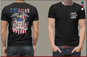 Men's Short Sleeve Americana T-Shirt