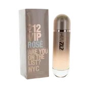 212 Vip Rose By Carolina Herrera Eau De Parfum 4.2 Oz 125 ml Spray HUGE SIZE!