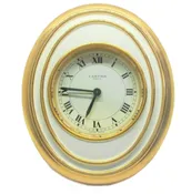 CARTIER LES MUST PARIS VINTAGE DESK/ALARM CLOCK – MANUAL-WIND MOVEMENT –