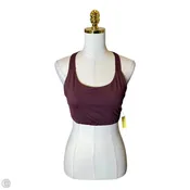 Athletic Bra By Athleta In Maroon, Size: L