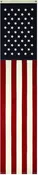 20"L x 96"H Vertical Flag Wall Decor