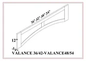 ARCHED VALANCE