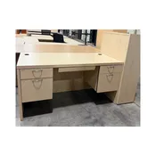 HON Double Pedestal Desk | Dynamic Office Services | Raleigh, NC — Dynamic Office Services
