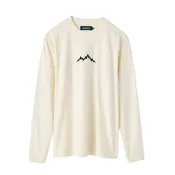 Afield Out Logo L/S Tee – ‘Bone’