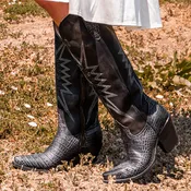 Bambi - Black Croco Multi