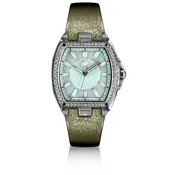 Green Mother-of-Pearl and White Diamond