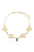 Abalone Serpentina Snake Choker