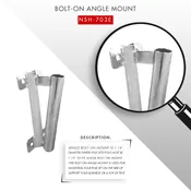 1.15″ BOLT-ON ANGLE MOUNT