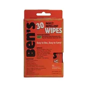 Ben's Insect Repellent Wipes, 30% Deet, 12 Pk