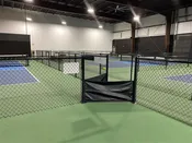 Frameless Court Barrier