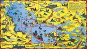 C-4 Kabetogama Cartoon Map