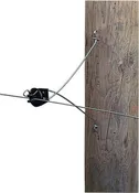 12" Post Mount Offset with Pinlock Insulator