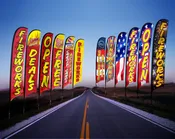 16′ Wave Banner System – Assorted Flag Designs