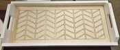 Chevron Pattern Tray — TJ Builds