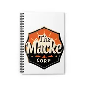 Macke Custom Spiral Notebook - Ruled Line — The Macke Corp