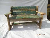 Boat House Garden Bench — Rob Payne, Wood Art, Rustic Furniture Gallery