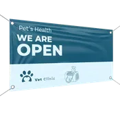 Outdoor Banners, Single Sided, Landscape or Portrait - Custom Printing