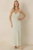 FAYA IDRA DITSY MAXI DRESS