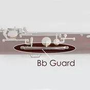 B Flat Guard, Silver-Plated
