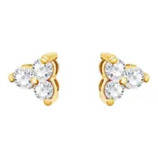 14K Gold Diamond Morgan Earrings