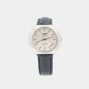 Pre-Owned Longines Flagship HF (4005-1) 18K White Gold 39mm Unisex Vintage Rare Watch | B.G. Loan & Jewelry Co.