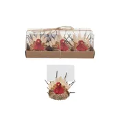Creative Co-Op Foam Turkey with 12 Place Card Holders, Set of 3