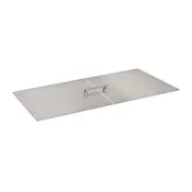 12” x 42” Rectangular Stainless Steel Burner Lid