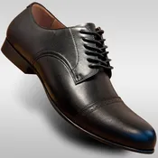 Aris Allen Men's 1932 Black Captoe Swing Dance Shoes