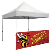 10' Double Sided Tent Half Wall