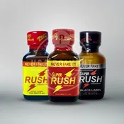 Rush Original, Super Rush, Rush Black Label, 30ml (Bulk Pack)