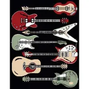 Rock n’ Roll Guitar Rug
