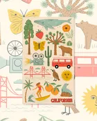 California Kitchen & Tea Towel