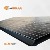 Solar Skirt & Bird Net Installation