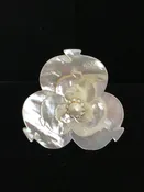 Mother of Pearl 3 Petal Flower Magnet
