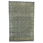 10'10"x17' Blue Gallery Size Antique Persian Kerman Herati Design Rug R26426