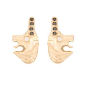 Black Diamond Unicorn Studs