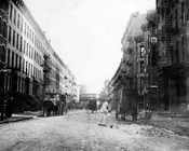 Framed Art 107th Street, East from Third Ave, Harlem, 1912 by McMahan Photo Archive 8 x 10