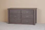 Barnwood 6 Drawer Dresser