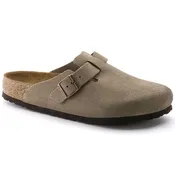 Boston Soft Footbed - The Birkenstock Clog in Taupe